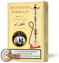 Ahram Captain Black Hookah Tobacco (10 Packs x 50 Grams) 1 Cartons