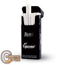 Cigaronne Exclusive Slims Black 1 Cartons