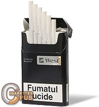 West Fusion Black 1 Cartons