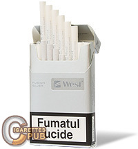 West Fusion Silver 1 Cartons